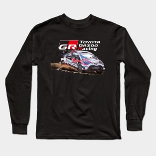 S. OGIER WRC GR YARIS WRT SAFARI CAR Long Sleeve T-Shirt